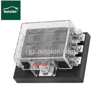 6 Way 12V Blade Fuse 12V αδιάβροχο κουτί